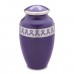 Brass Cremation Ashes Urn - Cancer Awareness – Purple